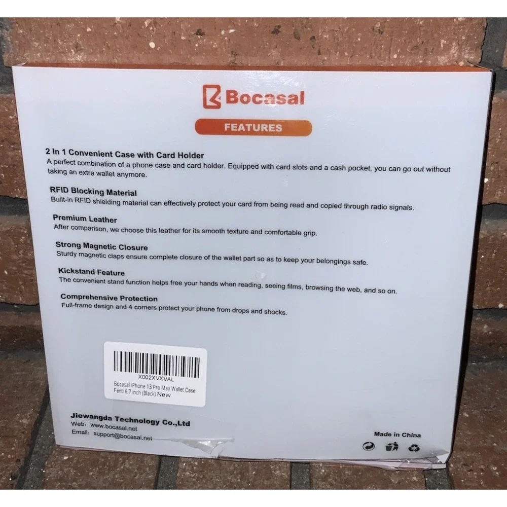 Bocasal black detachable