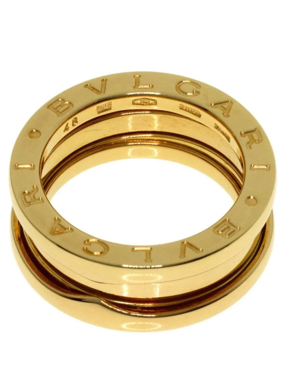 Bvlgari B-zero One Band 48 Ring 18k Yellow Gold