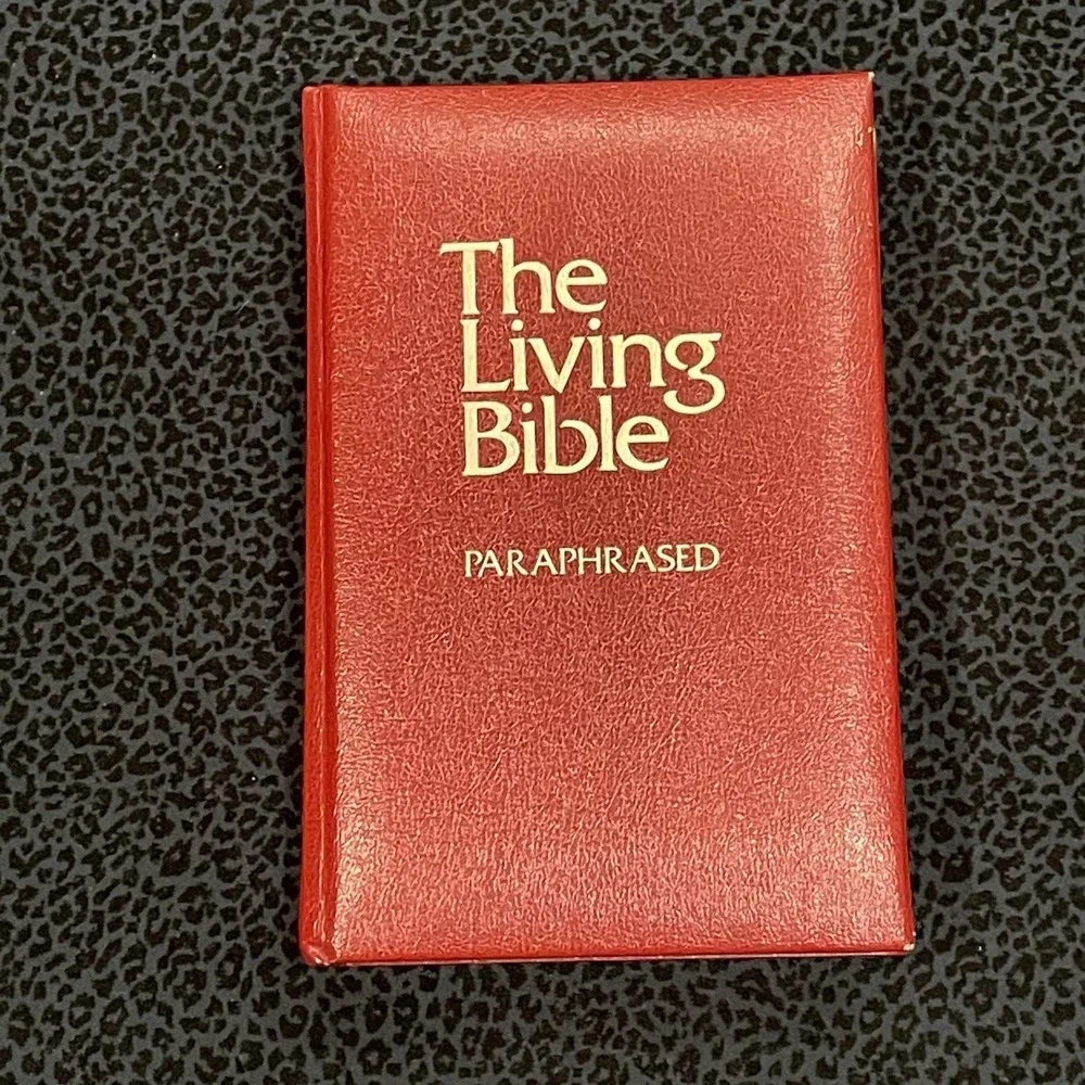 Vintage The Living Bible Paraphrased 1971 Guideposts Hardcover