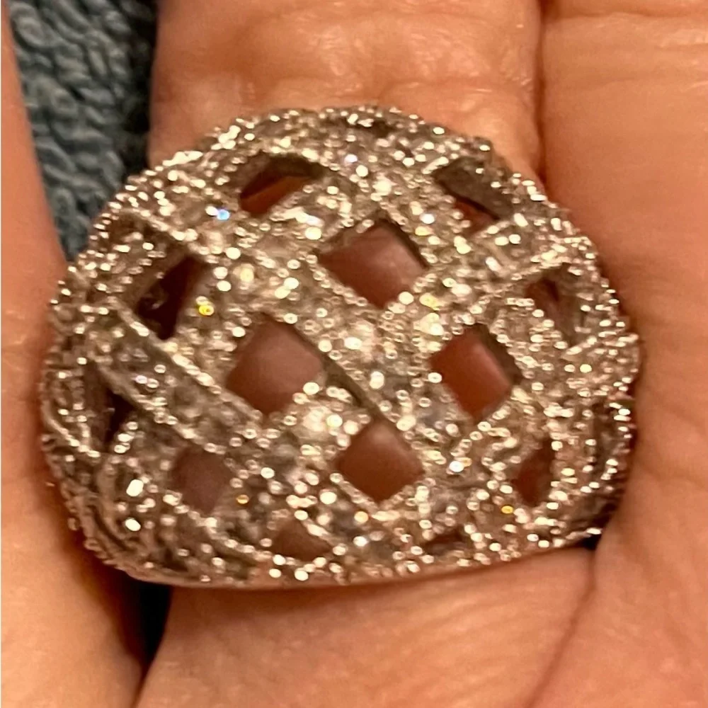 Premier Jewelry Pave Ring Size 7.5