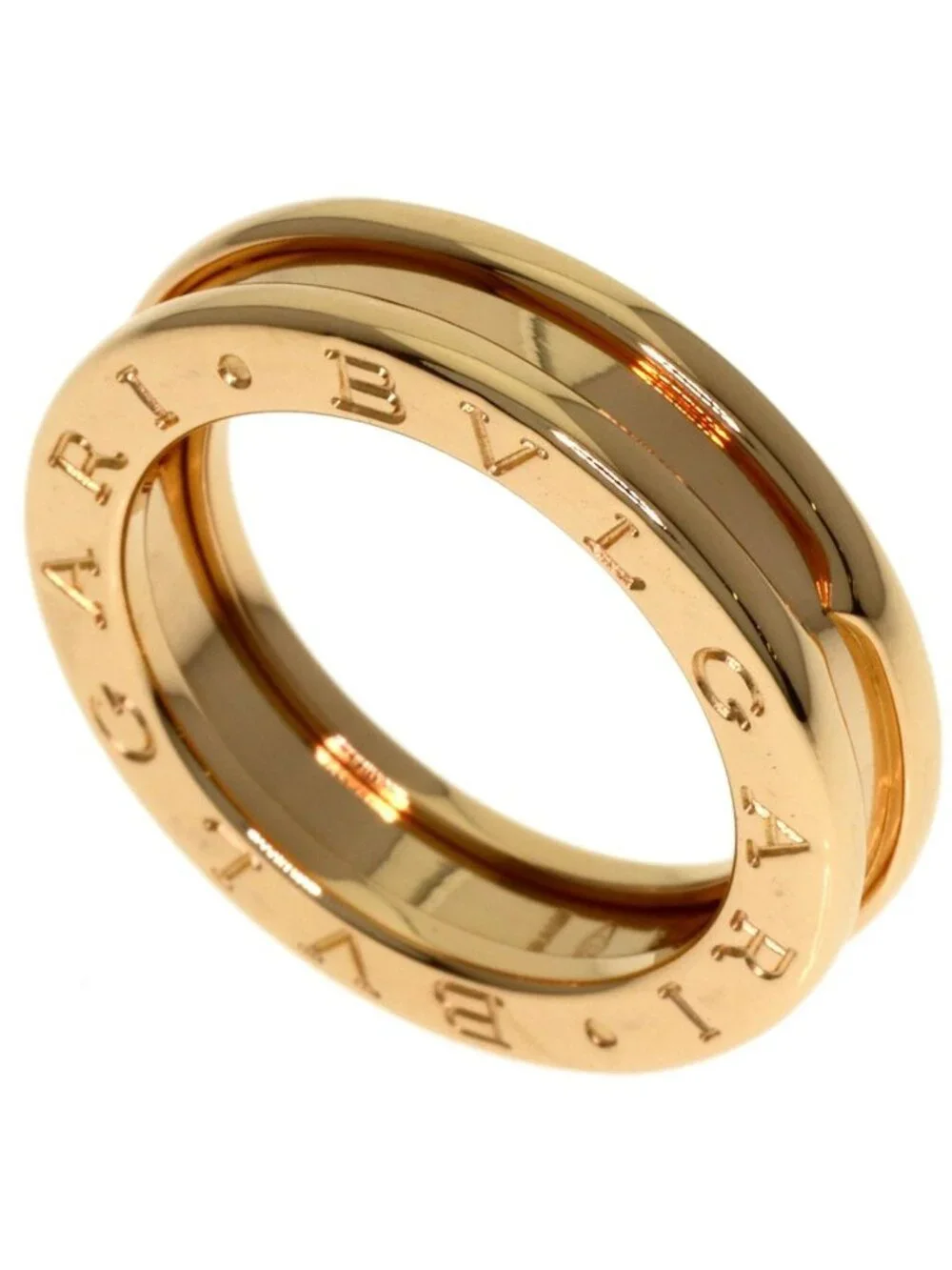 Bvlgari B-zero One Band 48 Ring 18k Pink Gold