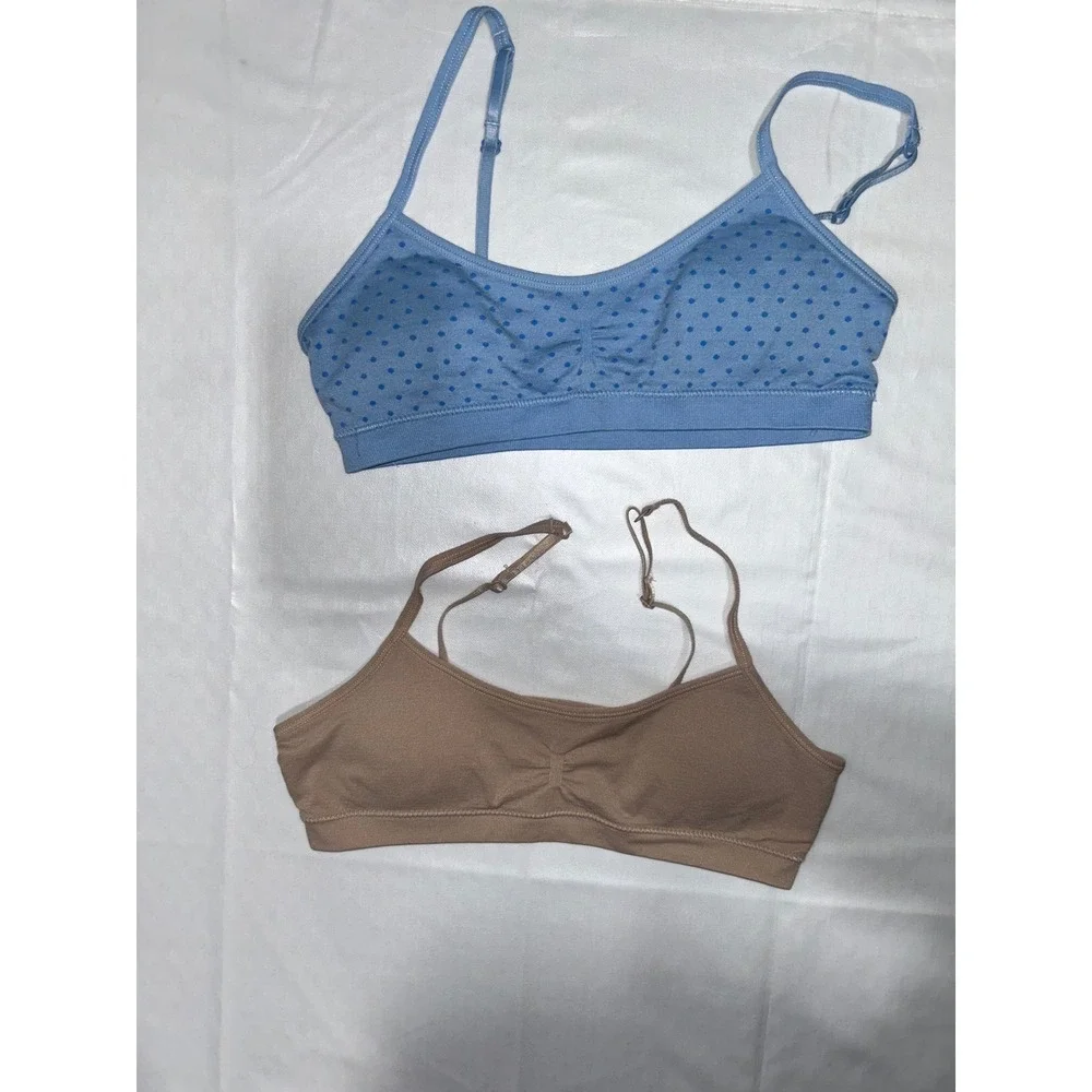 Hanes seamless bralettes