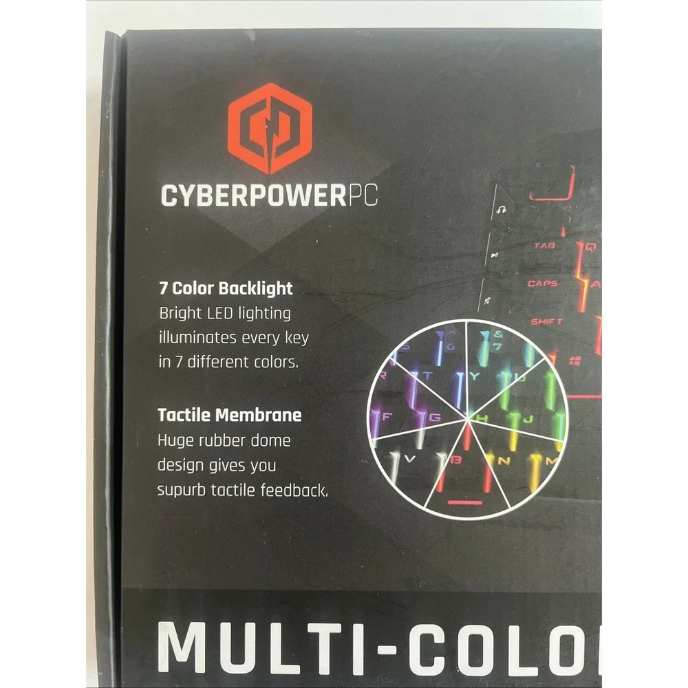 CyberPowerPC multi color