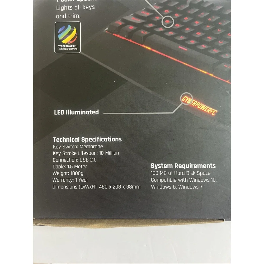 CyberPowerPC multi color