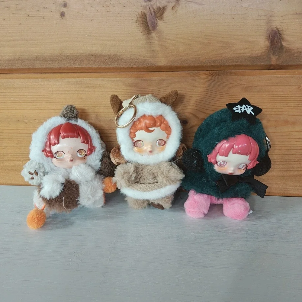 Set of 3 POP X MART SKULLPANDA‎ Winter Symphony Plush Dolls Partita D52