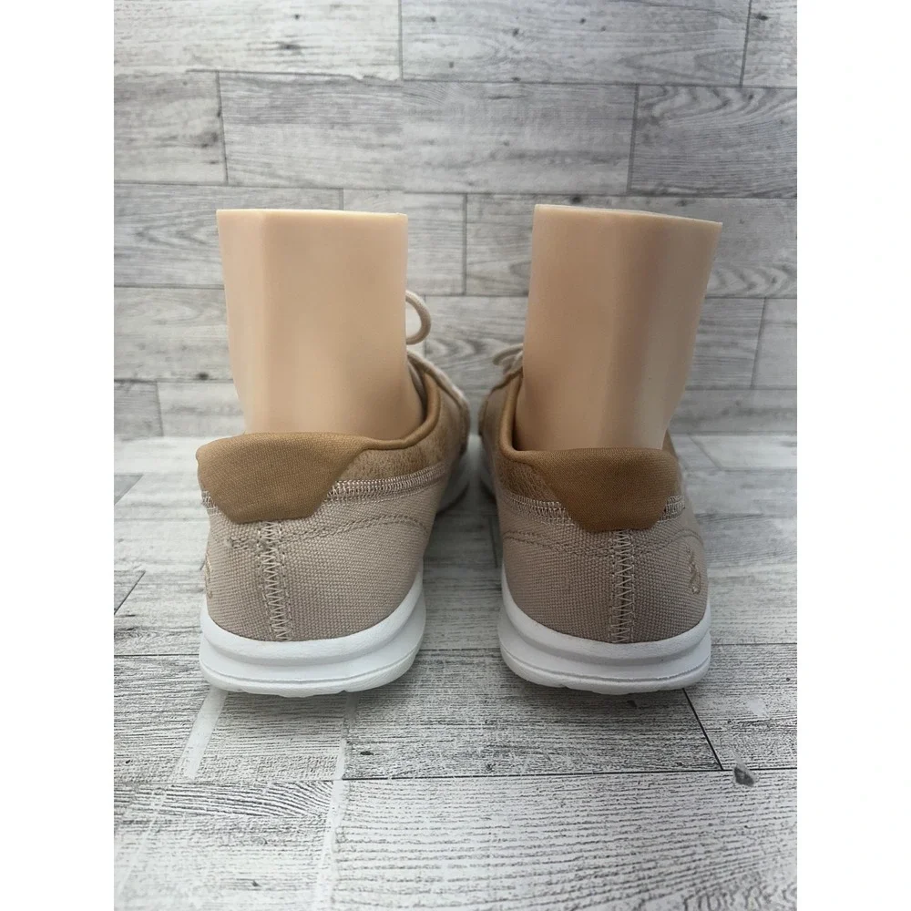 Skechers Go Walk Shoes Womens Size 7.5 Canvas Boat‎ Deck Comfort 14416