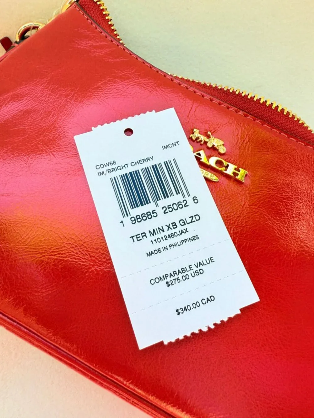 Coach style number