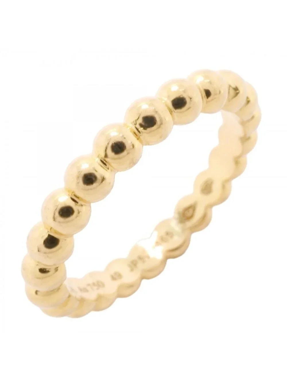 Van Cleef & Arpels Ring Perlee 18k Yellow Gold