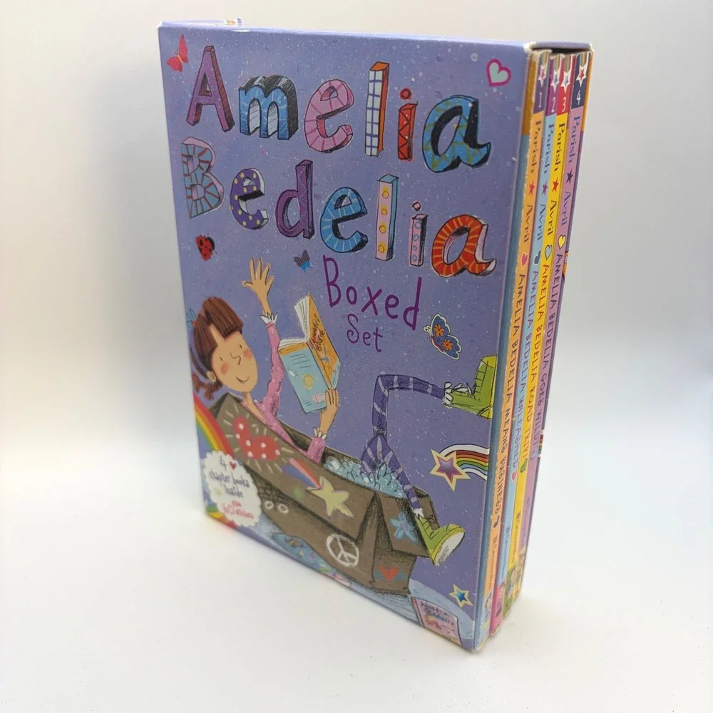 Amelia Bedelia Chapter Books‎ Boxed Set 1-4 Paperback No Stickers