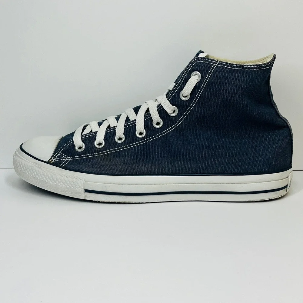 Converse Chuck Taylor All Star High Top Sneakers Mens 11 Womens 13 Navy M9622