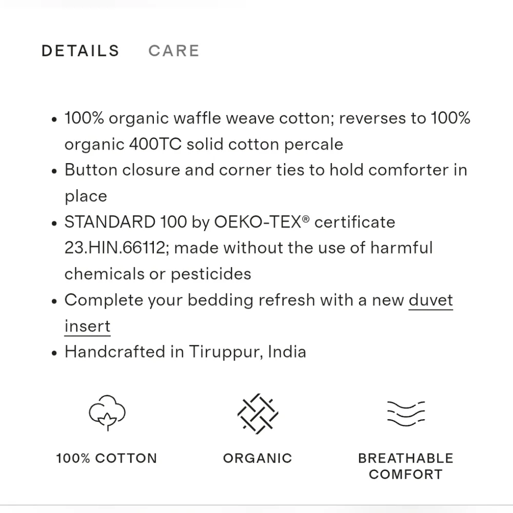 Quince bedding can