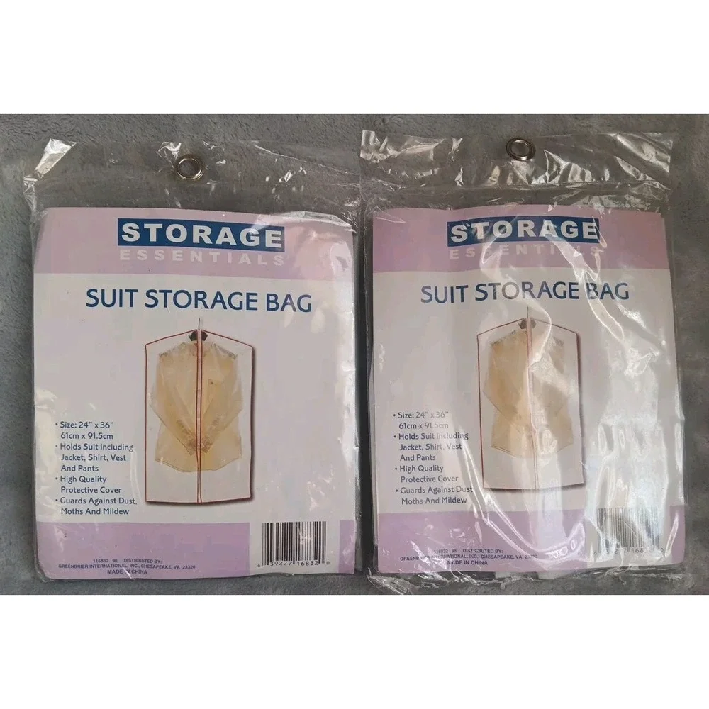 2 Suit Storage Bags 24