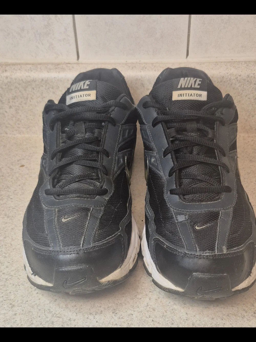 Nike Initiator Men's Athletic Running Size 14 Black 394055-002