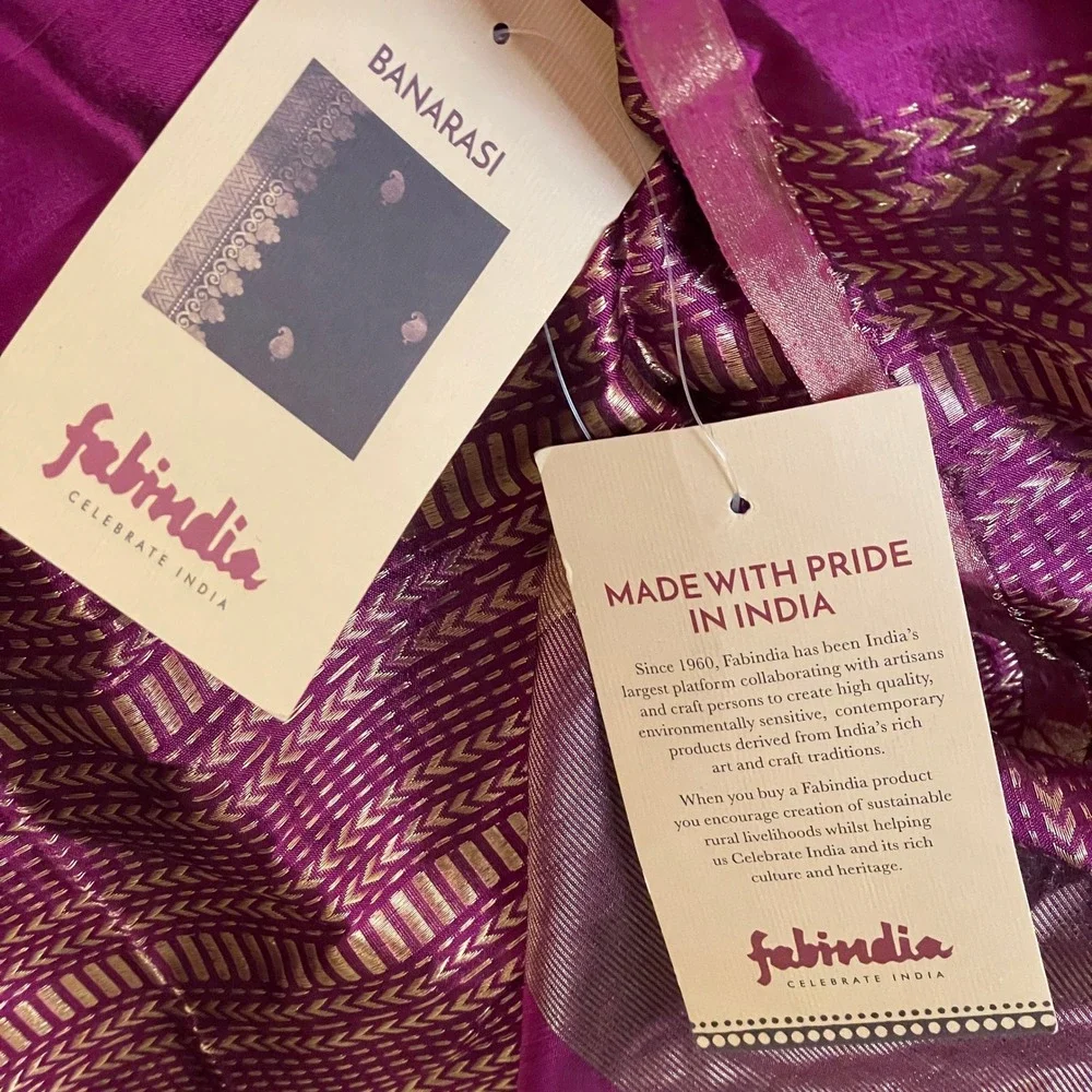 fabindia sari sareee