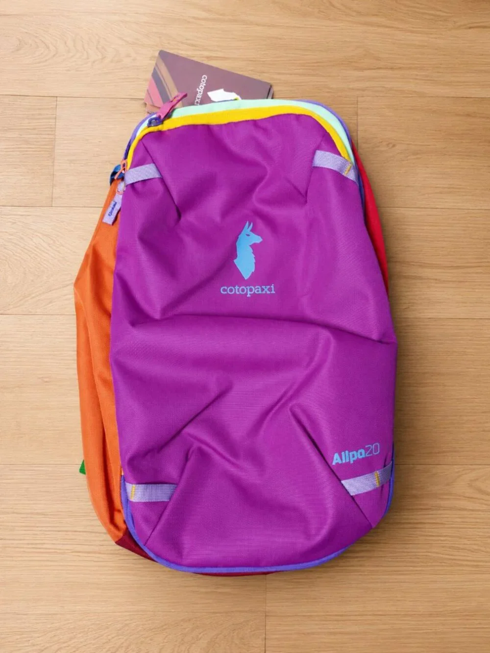 Cotopaxi Multicolored 20L Magenta and Orange Red Trim