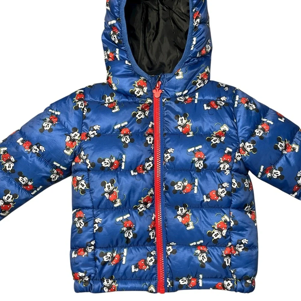 Disney Minnie‎ Mouse Pink Winter Coat – Baby Girls 12–18 Months (Primark)