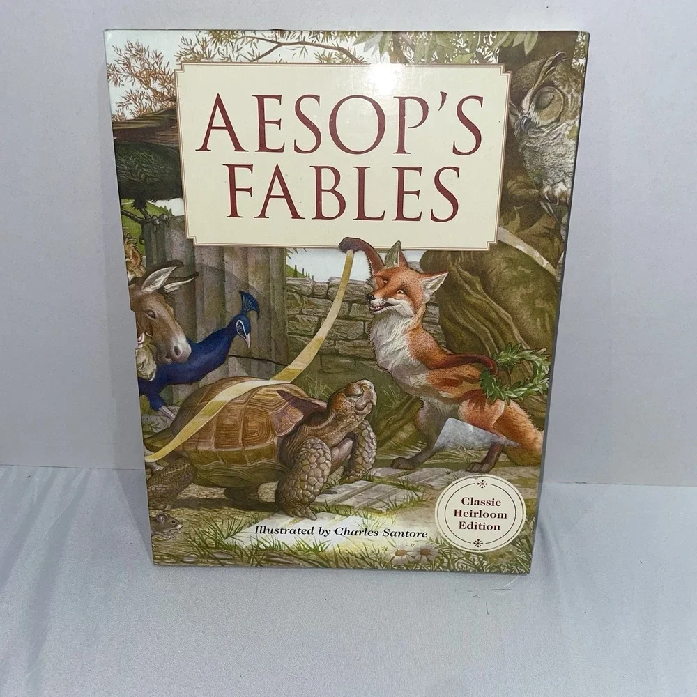 Aesop's Fables Heirloom Edition: The Classic Edition Hardcover‎ with Slipcase...