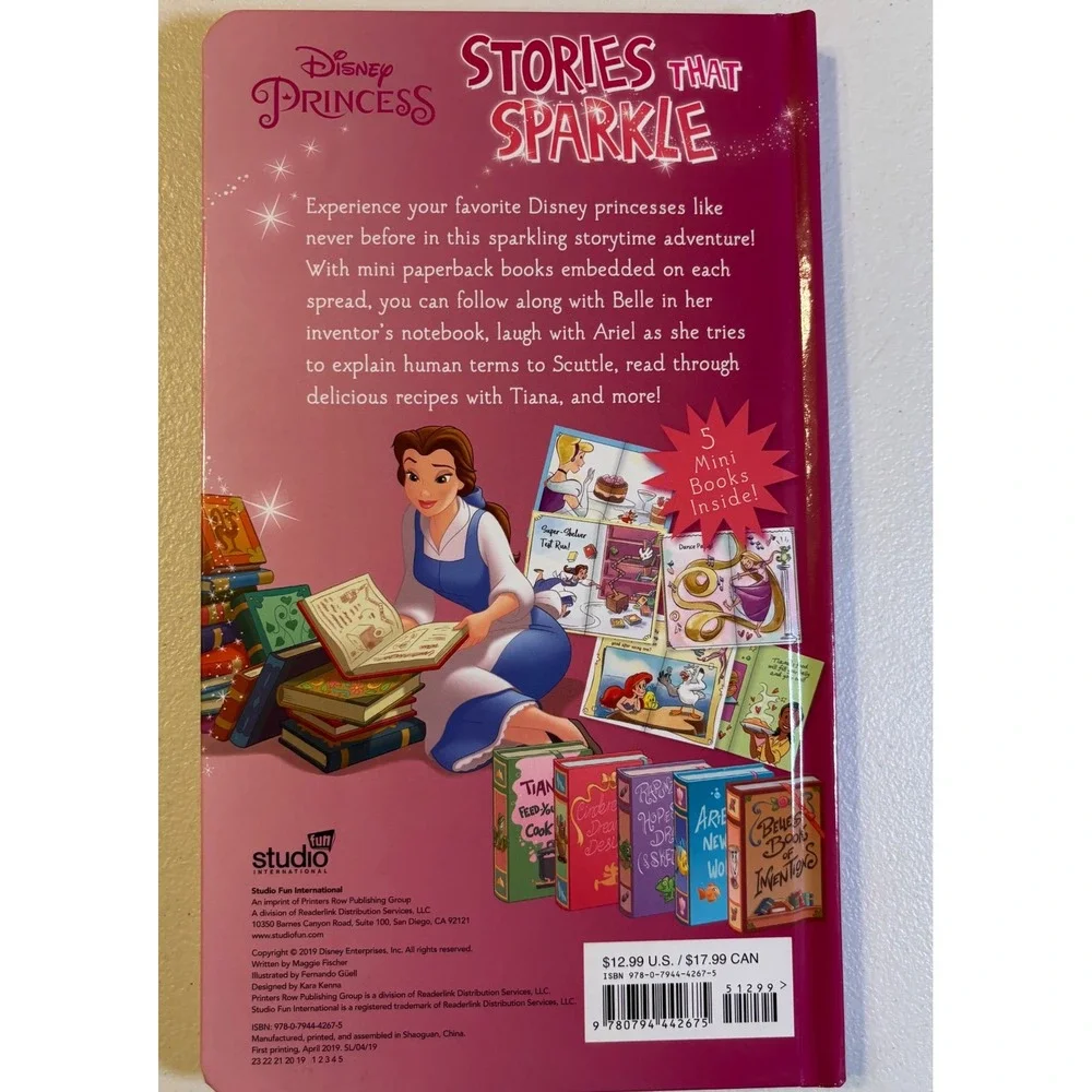Disney Princess Frozen II / StoriesThat Sparkle‎ 5 princess stories board books