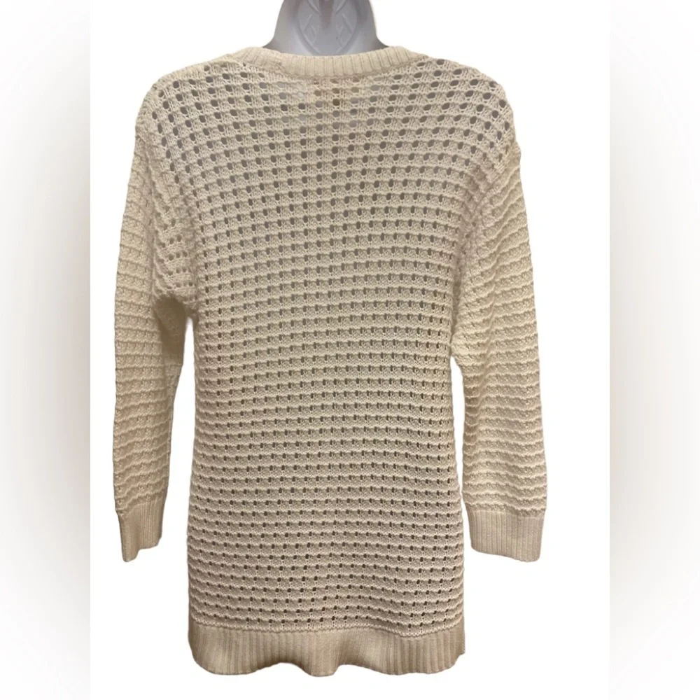 Michael Kors V-Neck High Low Pullover Sweater Size MP