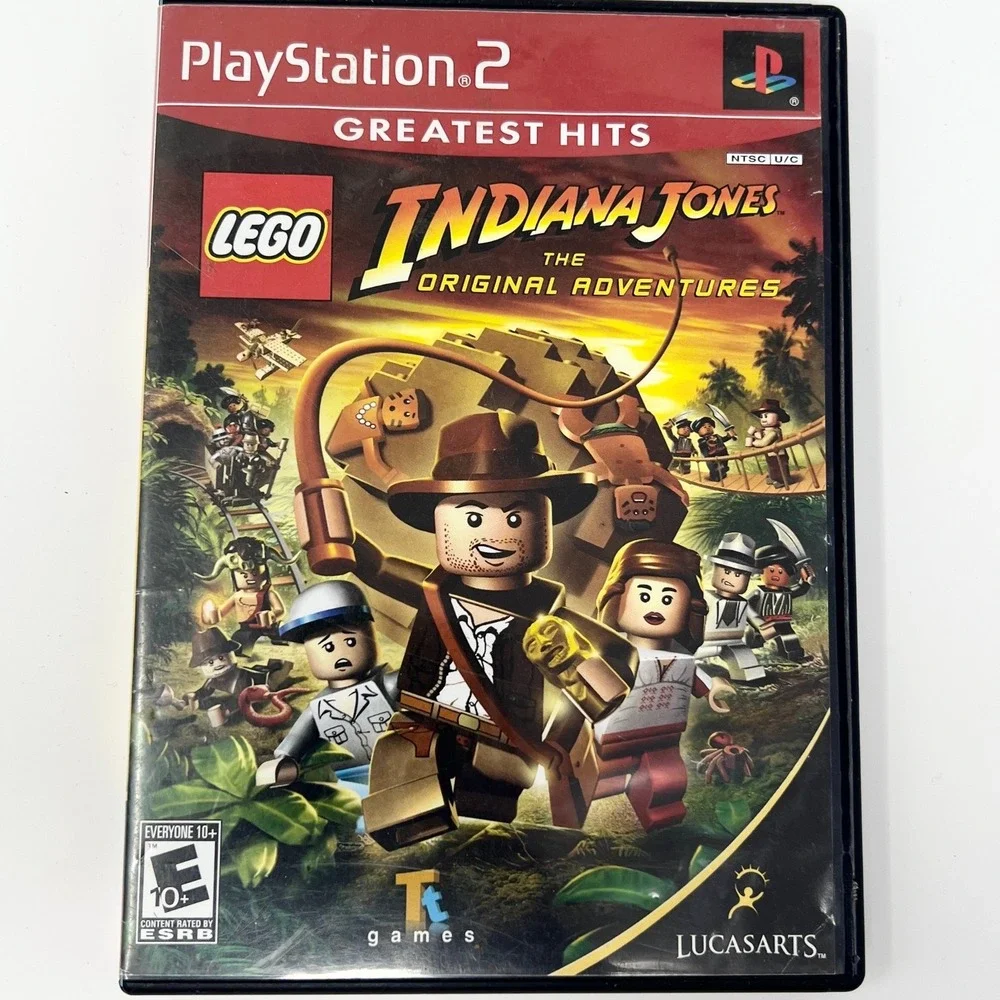 Lego‎ Indiana Jones The Original Adventures Sony PlayStation 2 PS2 Greatest Hits