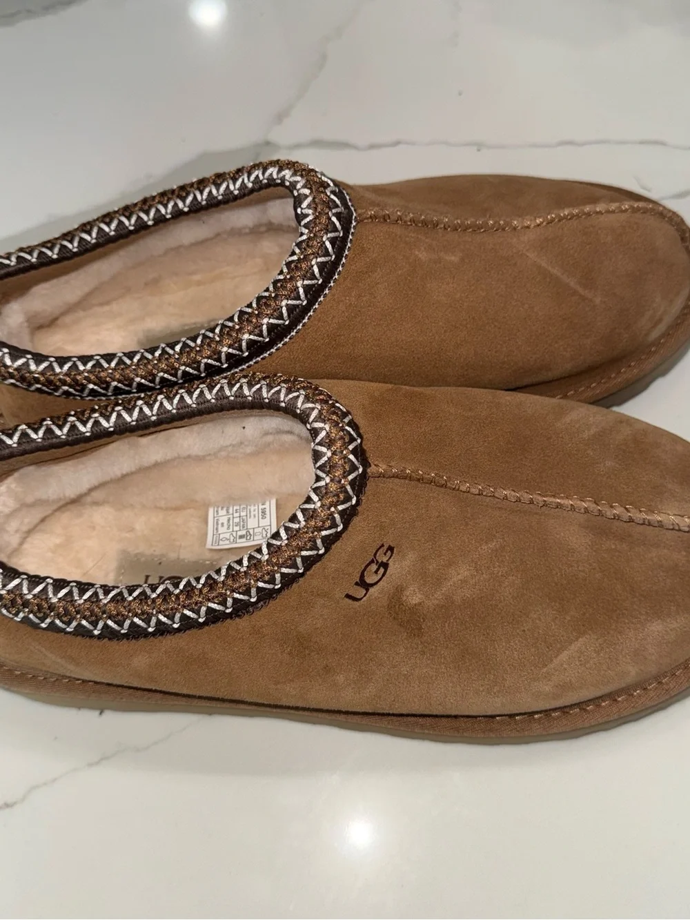 UGG suede mules