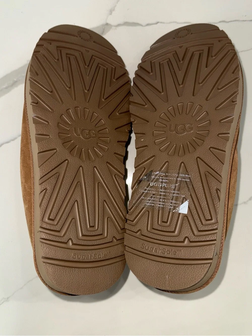 UGG suede mules