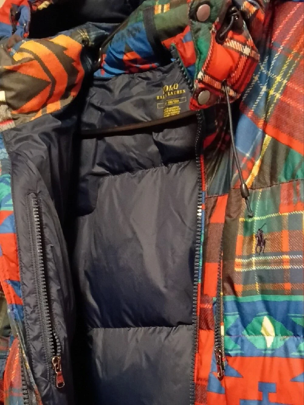 Polo Ralph Lauren colorful quilted