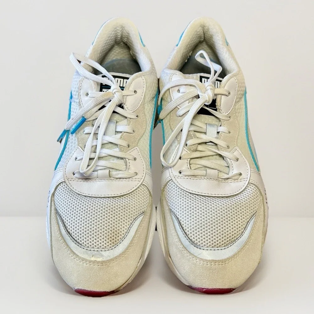 Puma Mens RS 9.8 Tetris 372490-01 White Multi Casual Shoes Sneakers Size 9‎ US