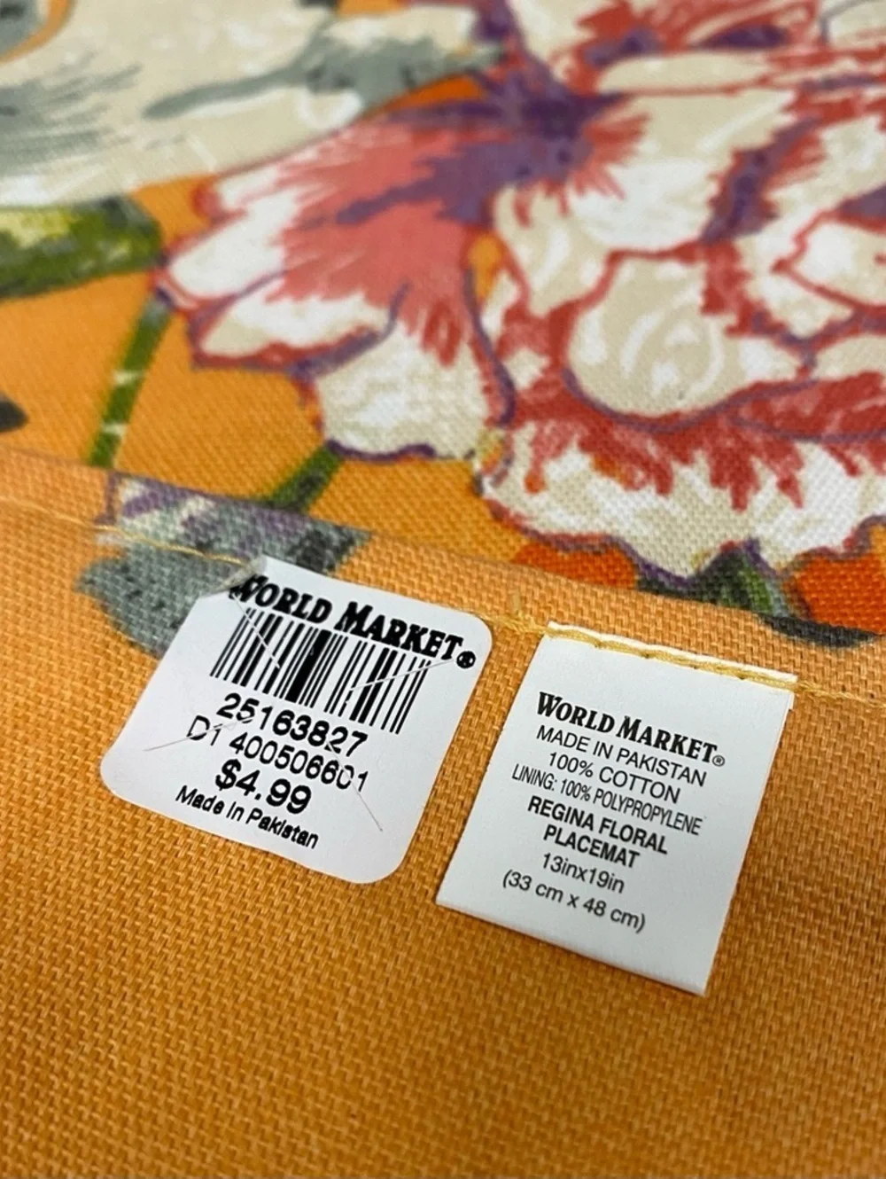 Cost Plus World Market vibrant floral