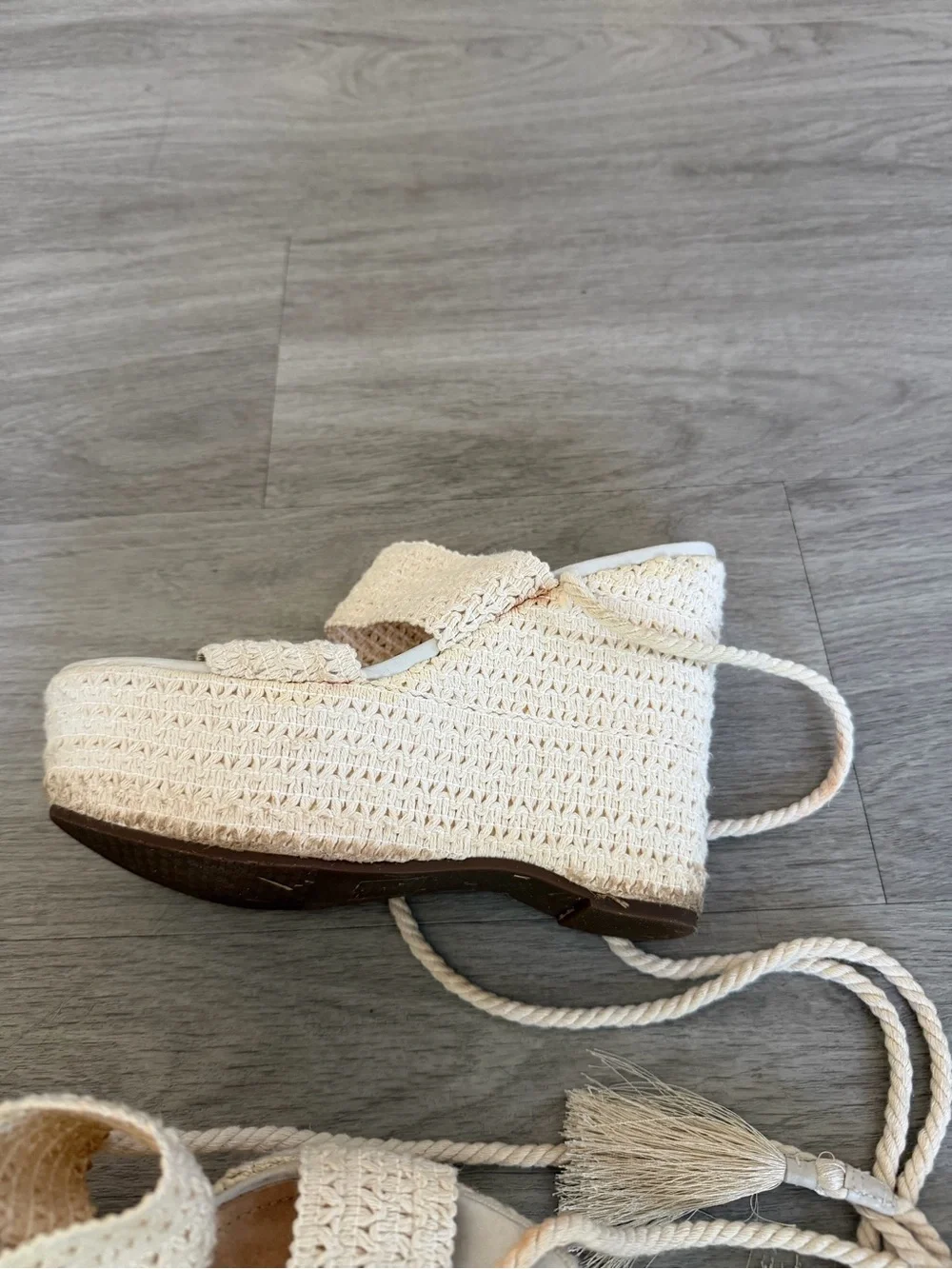 SCHUTZ cream woven