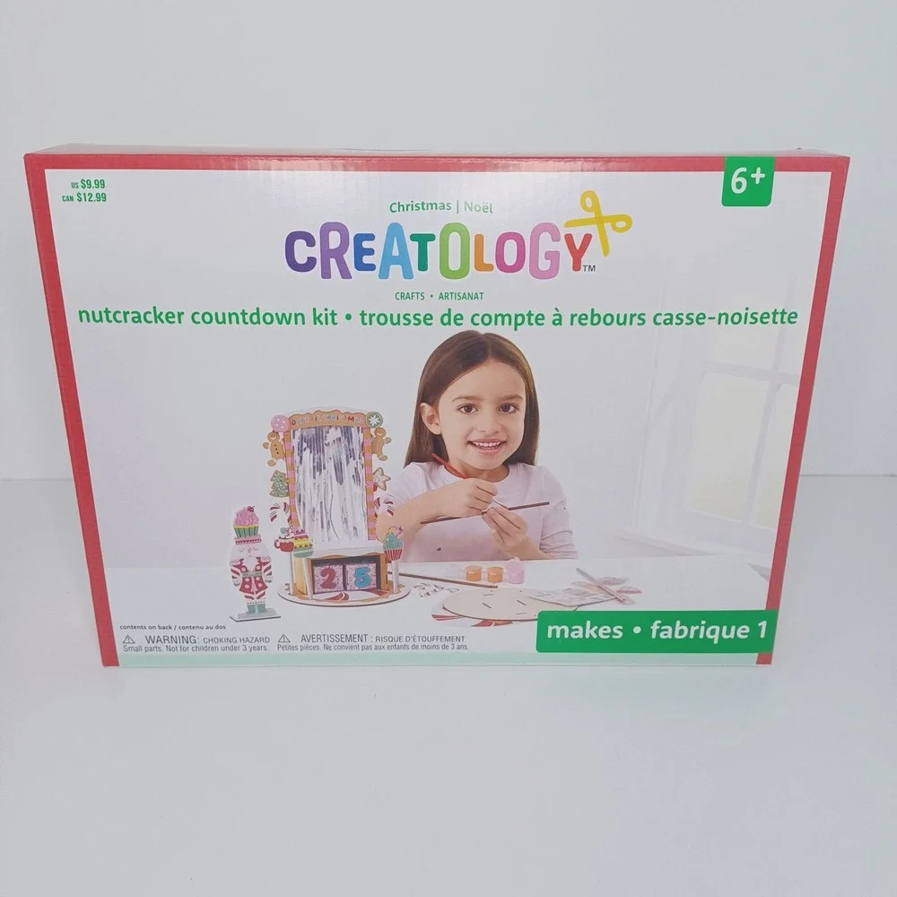 Creatology Nutcracker Countdown Kit‎ Christmas Crafts Kids 6+ NEW