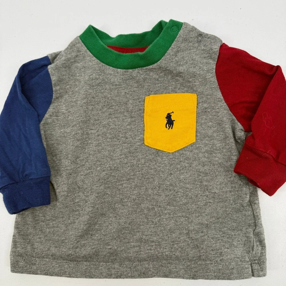 Ralph Lauren vibrant colorblock