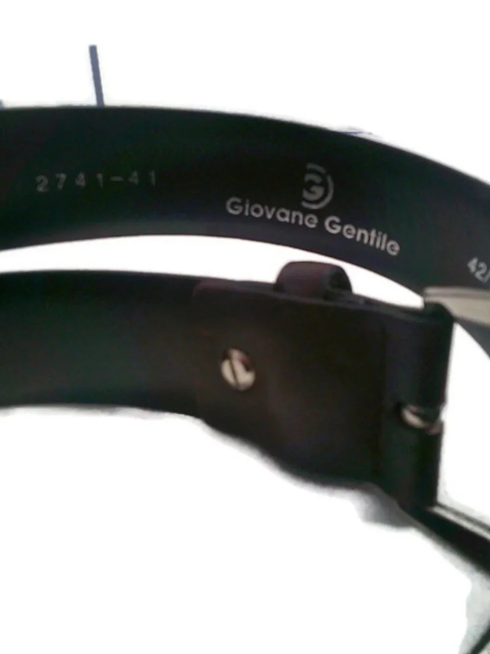 Giovane Gentile Handmade Leather Belt (Mens/Unisex) Size 42/105 Made in Turkey