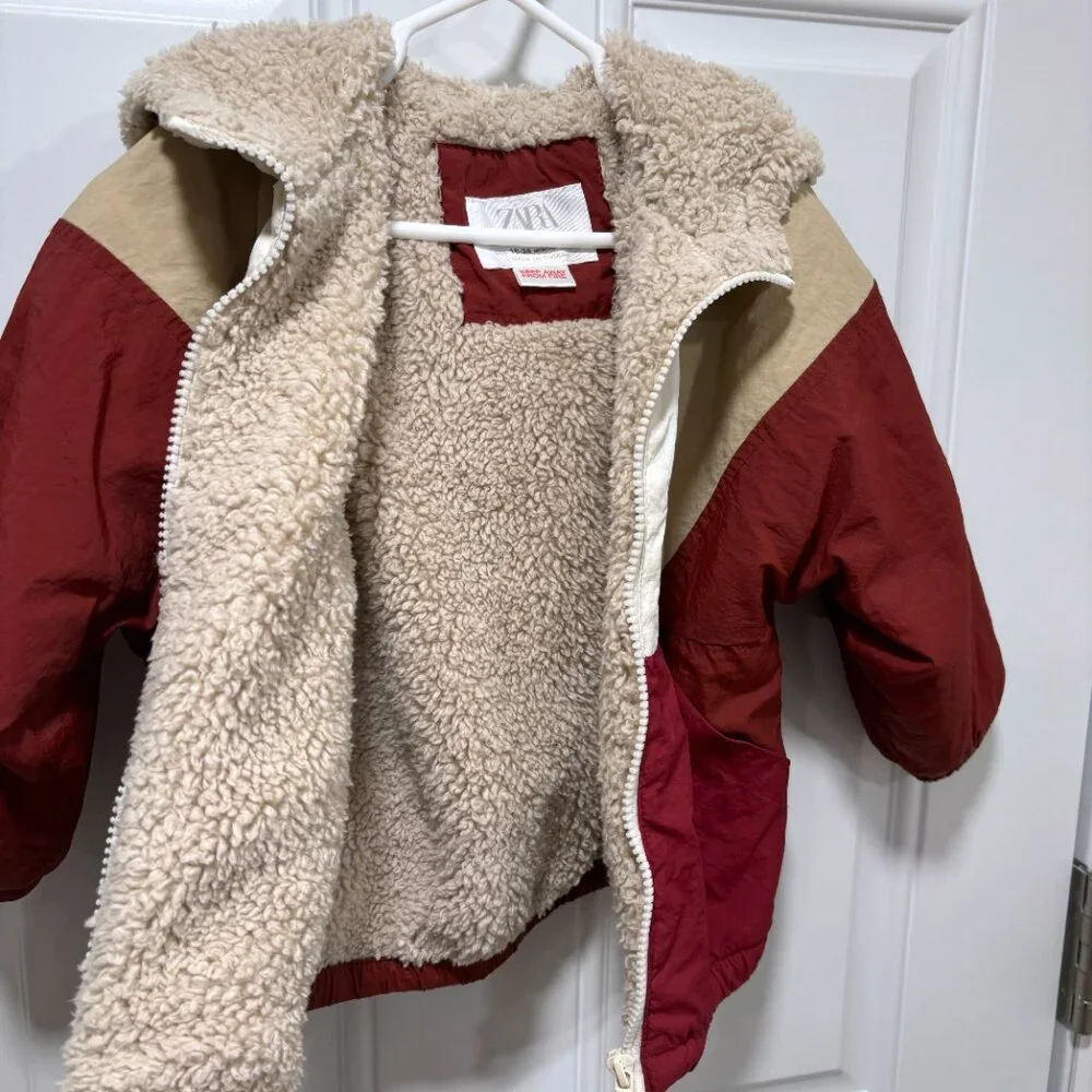 Zara warm hooded