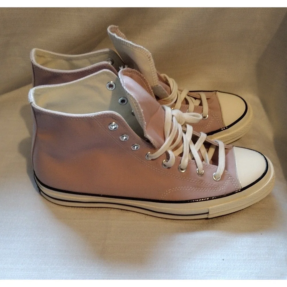 Converse Chuck Taylor All Star High Top Blush Pink Canvas Sneakers Size 12 NWOT