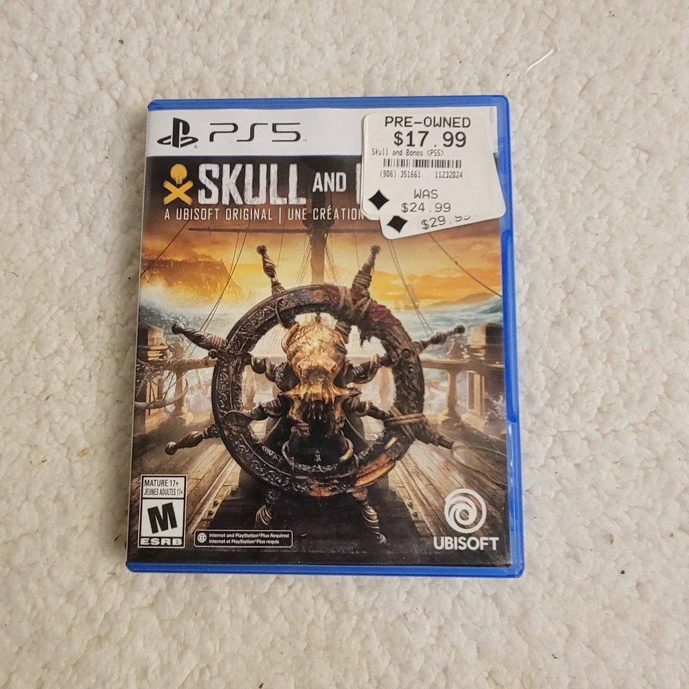 Skull and Bones - PlayStation 5 - Used But‎ Works