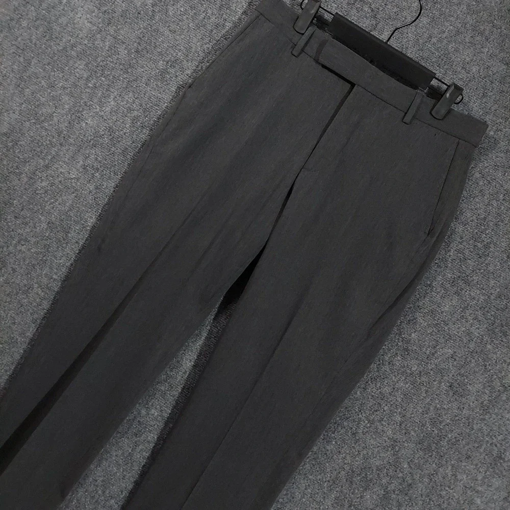 Polo‎ Ralph Lauren Suit Pants Mens 31x30 Gray Stretch Wool Blend Dress Formal