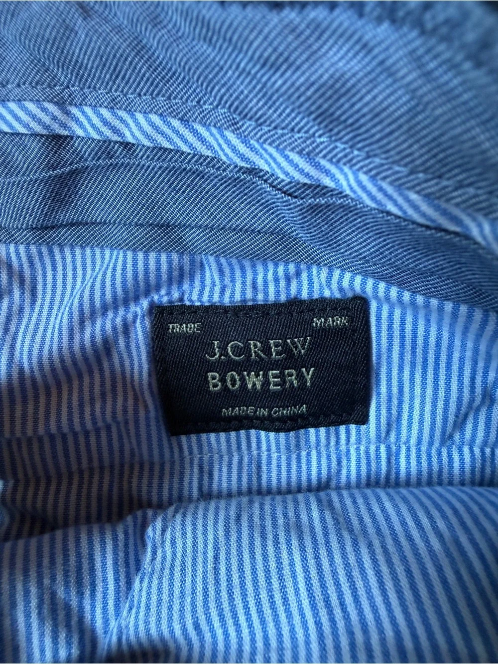 J. Crew crew bowery
