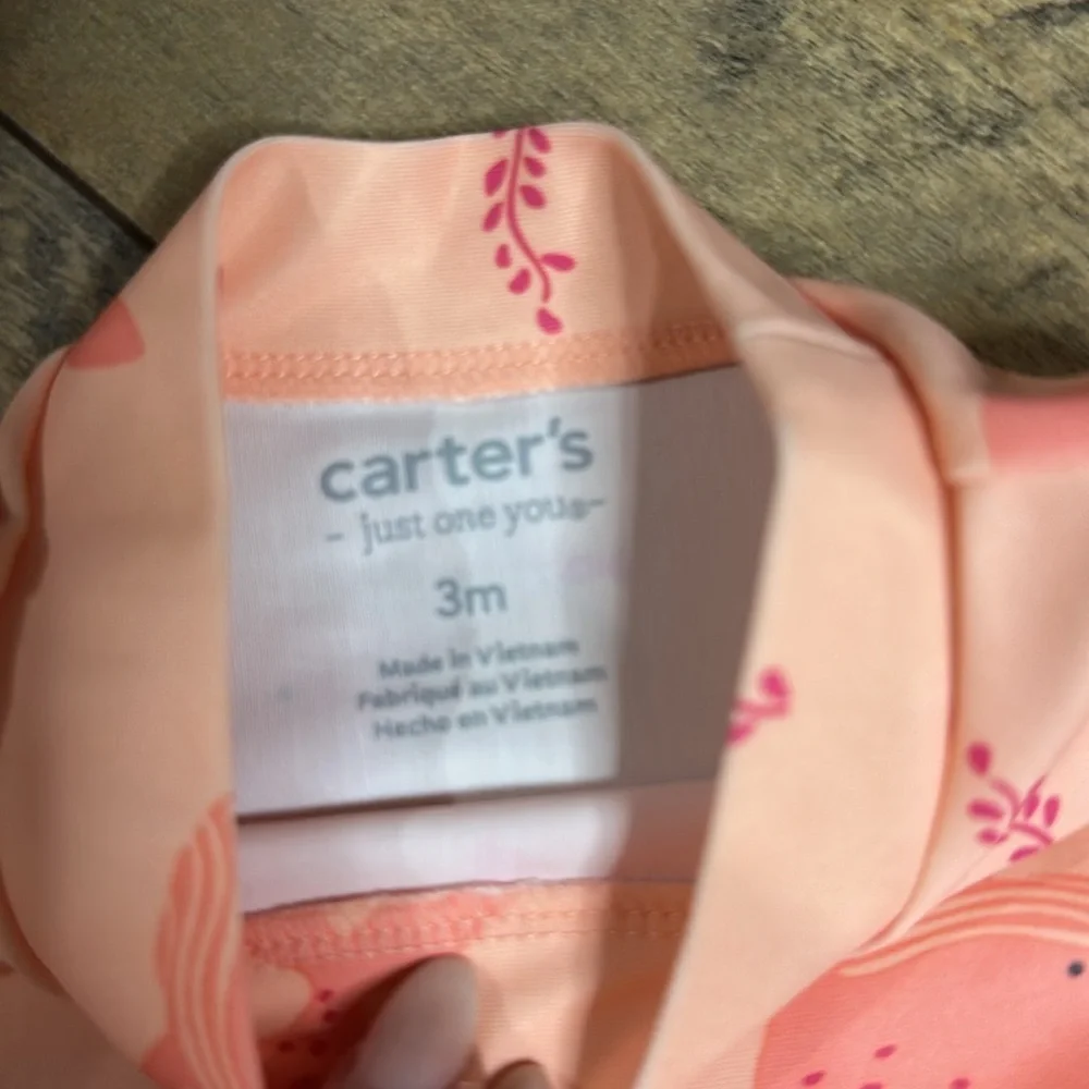 CARTER’S Infant Girl Swim Set, Size 3M, NWT