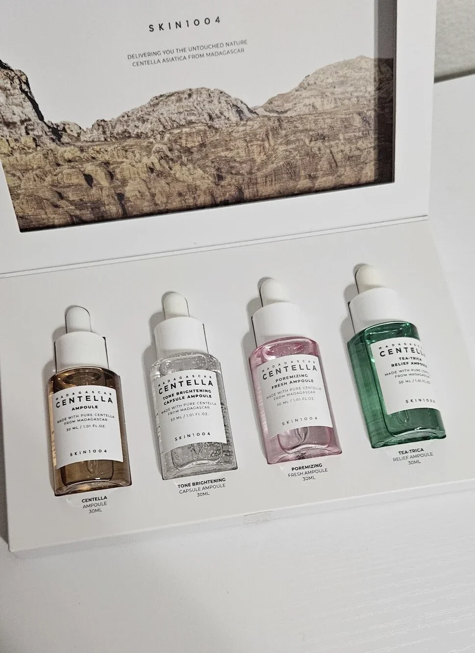 Centella Ampoule Serum – Green, Pink, Clear, Brown Variants