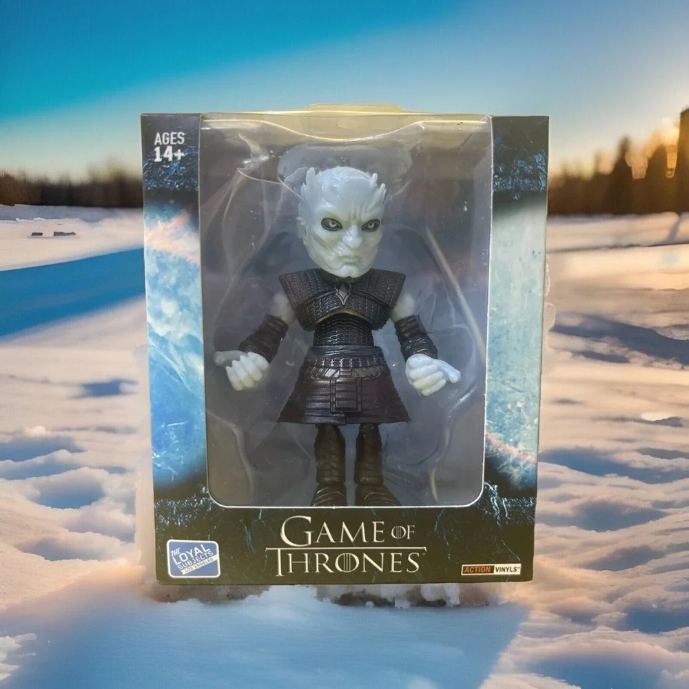 Game of Thrones Night King Spear Posable Vinyl Figure Loyal Subjects Action Toy