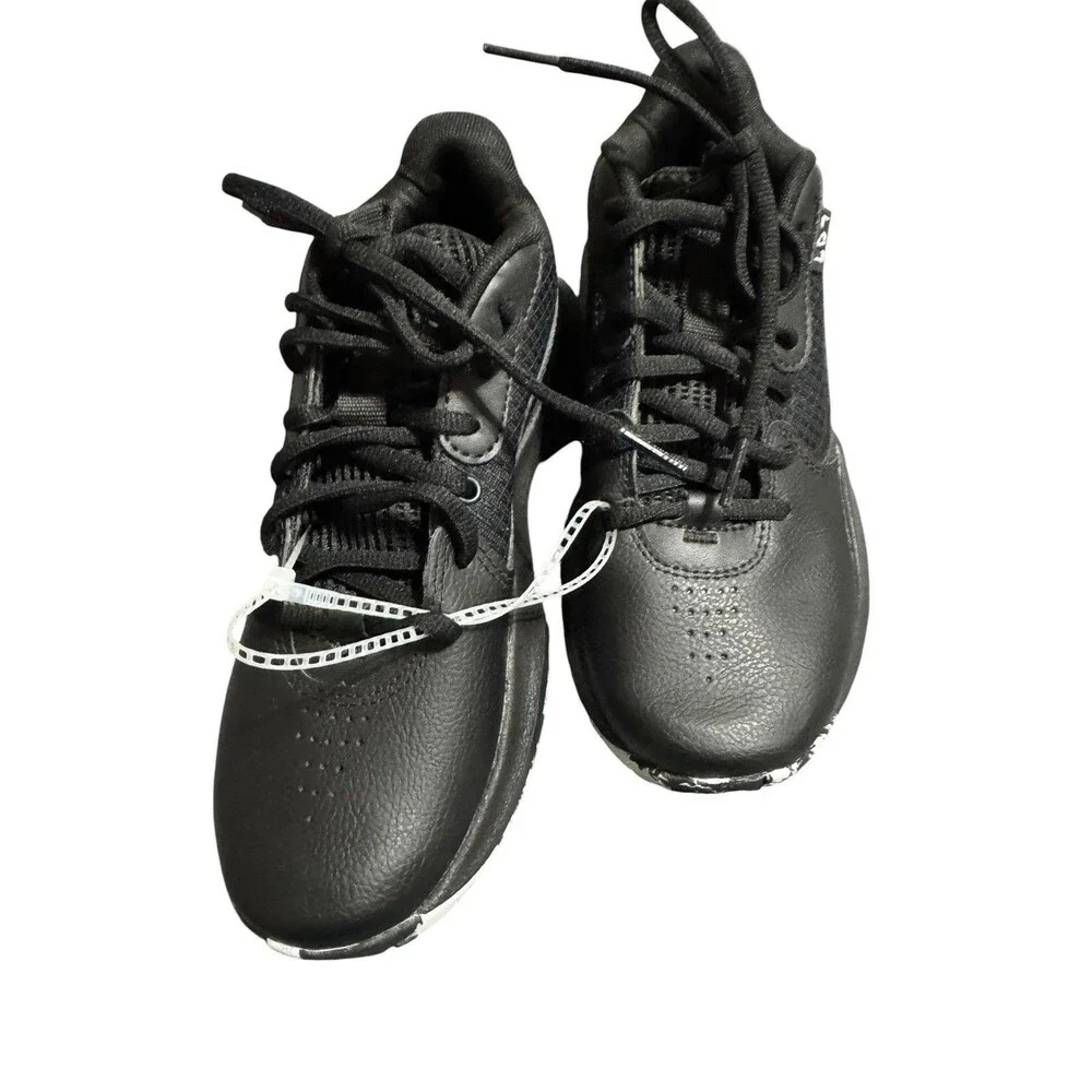 Under Armour UA GS Lockdown 7 Black/Black Kids 4Y New