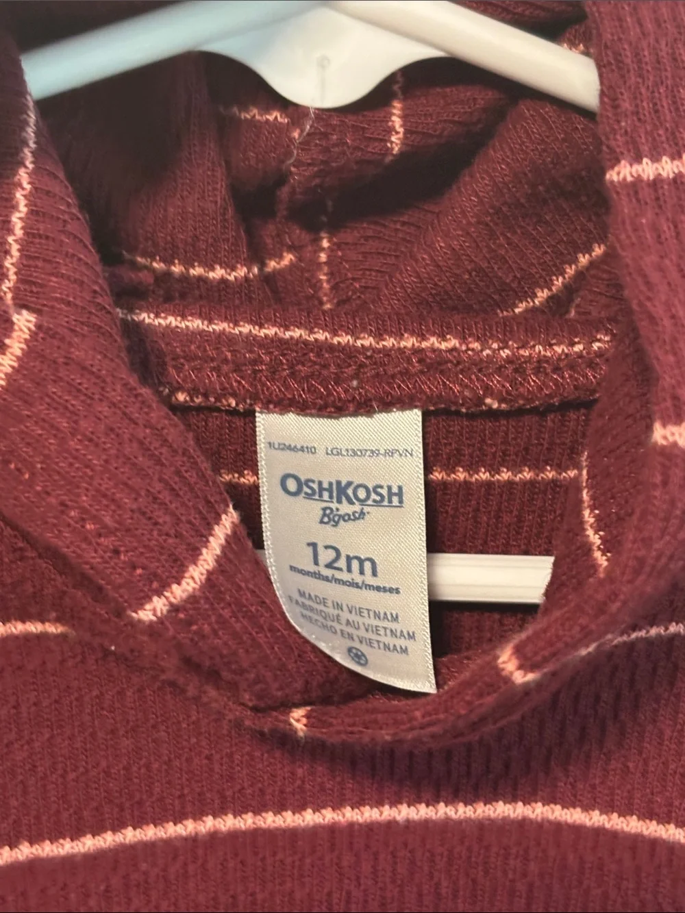 OshKosh Bgosh cozy hooded