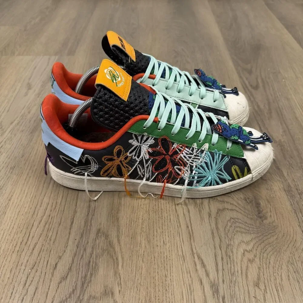 Adidas Superstar Mens Size 11.5 Multicolor Sean Wotherspoon Super Earth GY5724