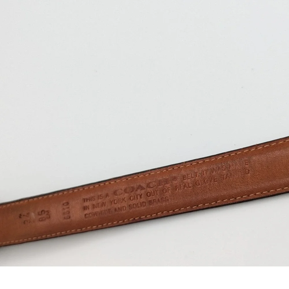 Coach vintage belt