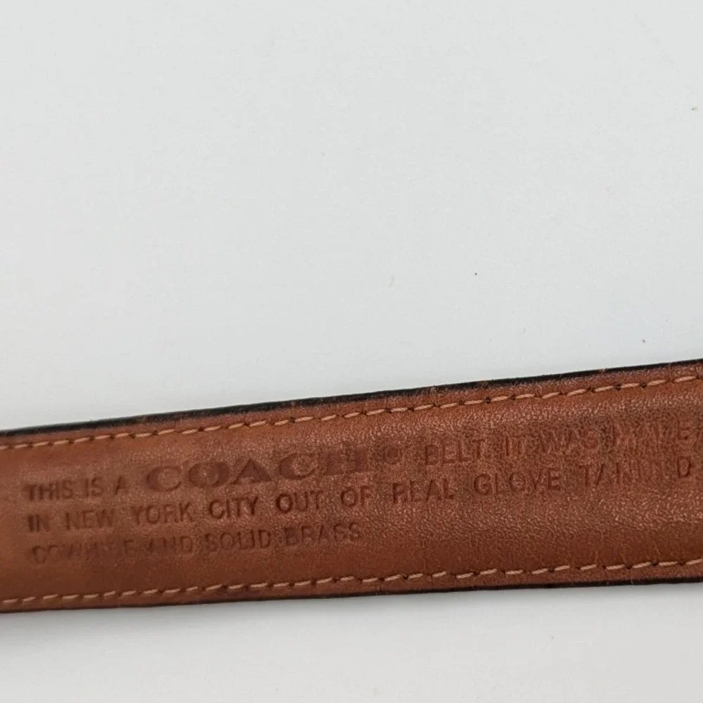 Coach vintage belt