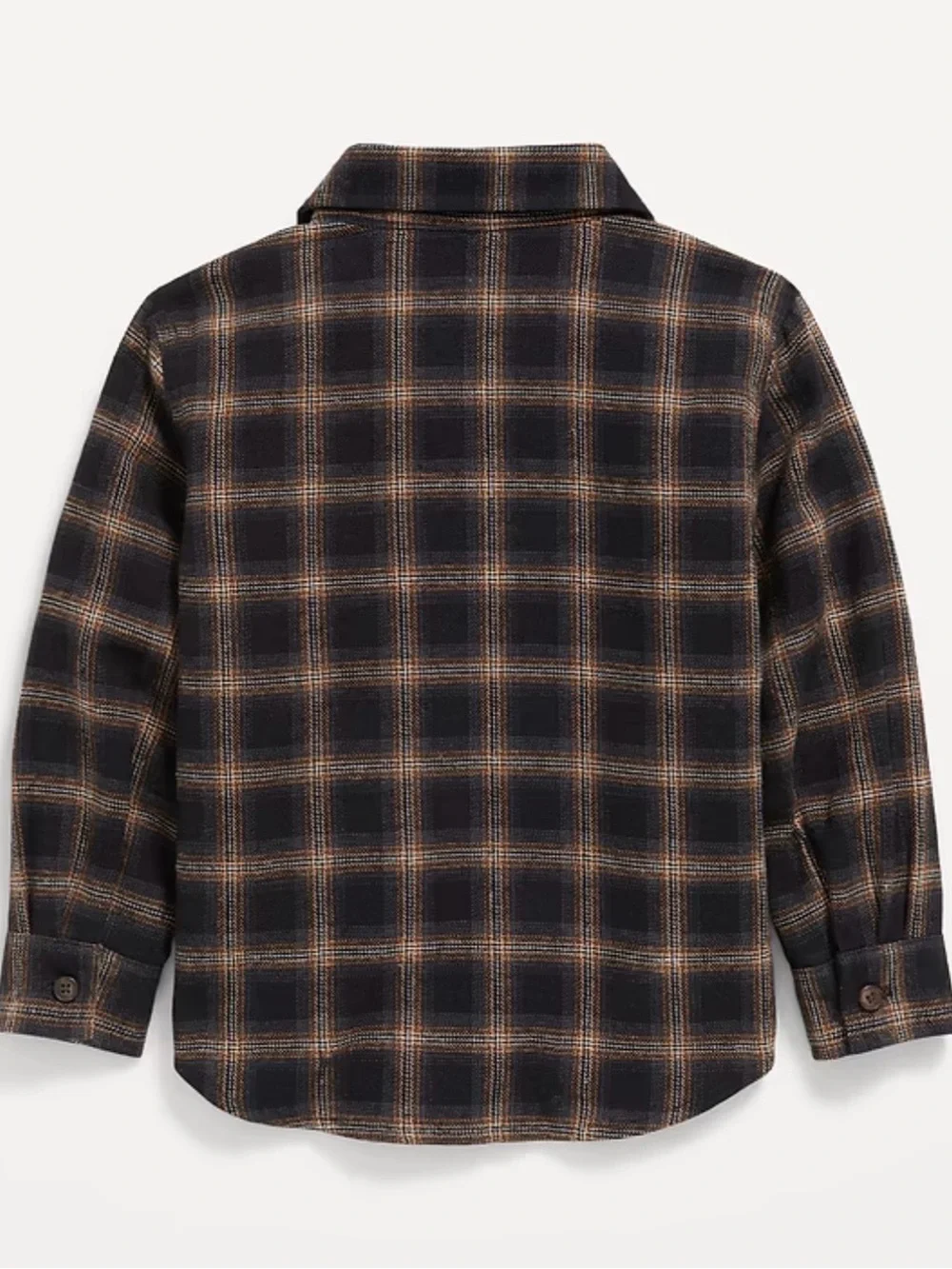 Old Navy plaid button