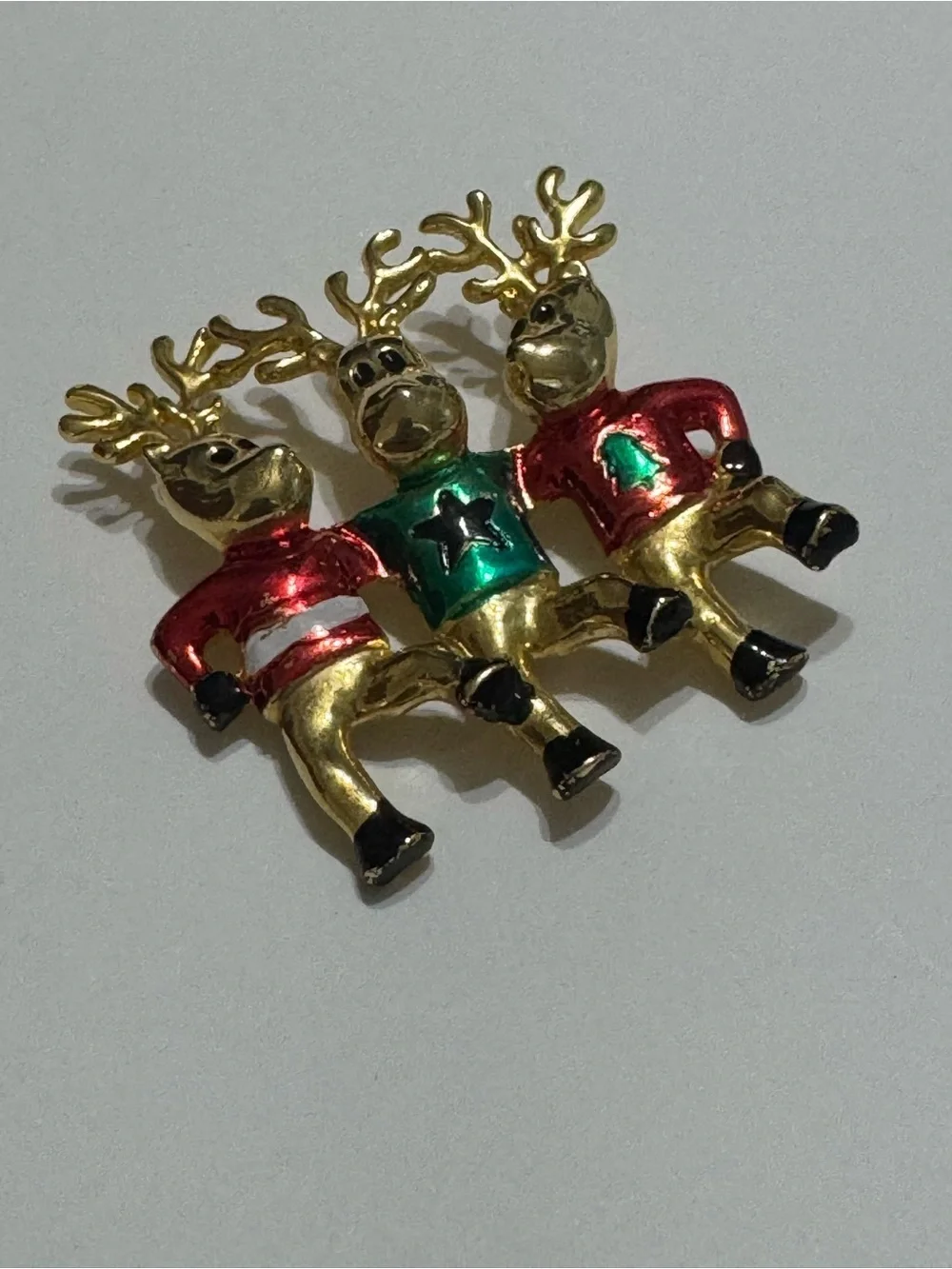 Ajc vintage reindeer