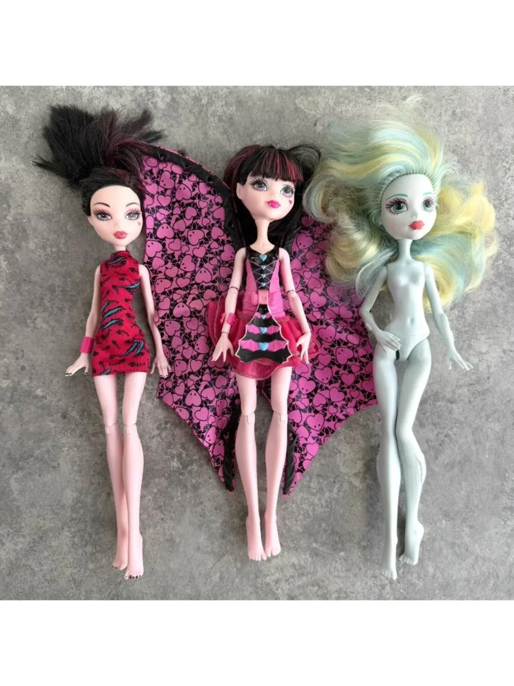 Monster High Draculaura Ghoul To Bat - Frights Camera Action & Lagoona Blue Doll