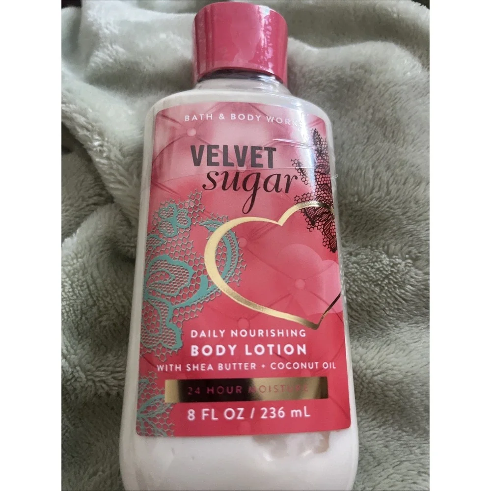 Bath & Body Works Velvet Sugar Body Lotion‎ With Shea Coconut Oil  8 oz NEW